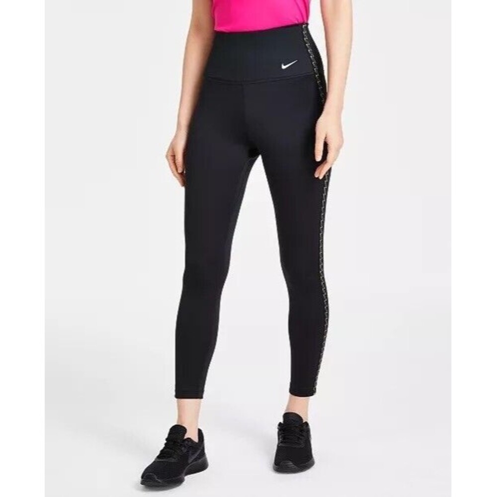 Nike Women's Therma-FIT One High-Waisted 7/8 Leggings Black Size Small Brand New
